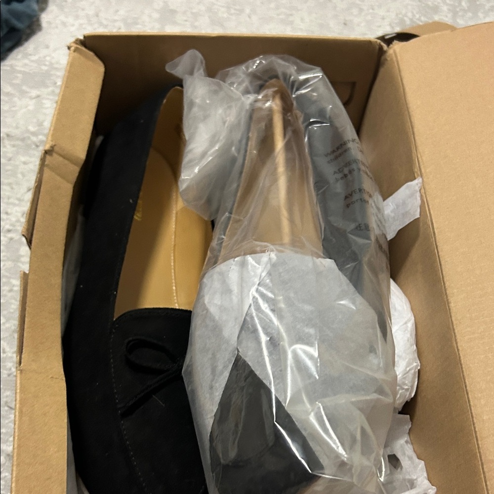 J. Crew Black Suede Flats